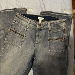 Forever 21 Gray Straight Leg Jeans with Modern Wash